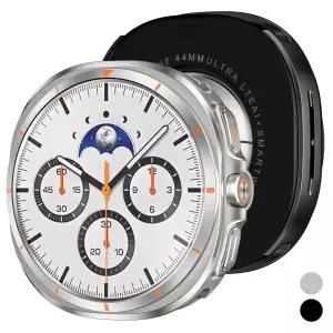 갤럭시워치 8 44mm 40mm 울트라 47mm 스틸 핏 아연 합금 풀커버 보호 케이스 스마트 워치 메탈