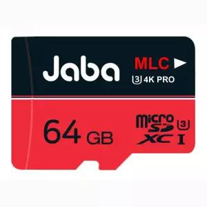 JABA MicroSDXC 64GB 레드 메모리 카드/내비/등산/자전거/바이크/라이딩/라이더/SD/마이크로/샌디스크
