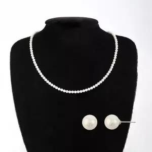 [하프클럽/셀러허브_여성트랜드패션]시후주얼리 데일리 swa진주목걸이 4mm