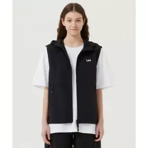 [LEE]나일론 후드 베스트 블랙 LE2502JK13BK 665202