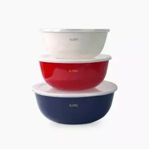 [에지리] 컬러컬렉션 법랑 믹싱볼 3종