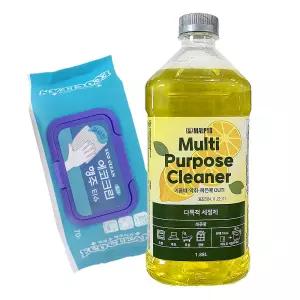 말표 다목적세정제 레몬 행주 세트 행주티슈 에코크린 찌든때 욕실 기름때 동물병원