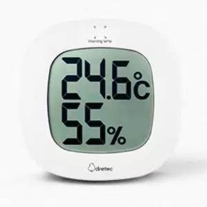 [하이마트] 드레텍 미니온습도계 O-295 (화이트)