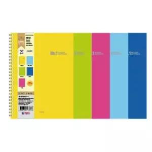 [셀러에이드]펜피아 4000 스프링 PP노트 대 16절 필기노트 190x260mm88매 (1개입)