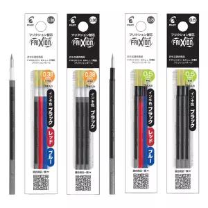 파이롯트 프릭션 다색리필 3개입 0.38mm 0.5mm/볼펜심