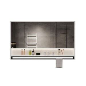 거울장 수건장 화이트 직경 수건함 화장실거울장 마우스 화장실장식장 미러