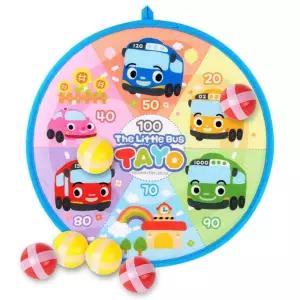 유치원 단체놀이 공던지기 찍찍이 타요다트 공튕기기 감각발달 야외활동 유아