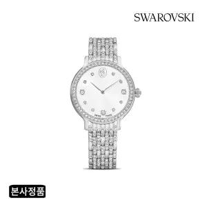 [롯데백화점]스와로브스키 [Swiss made] Imber 실버 톤 메탈 시계 5693634