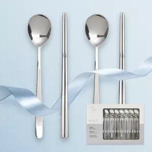 [한국도자기리빙] 리한 네오라운드 스텐수저 10벌세트