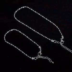 써지컬스틸 타원믹스 슬림볼체인 팔찌 발찌 남녀공용