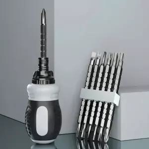 일자 십자 라쳇 비트 미니 주먹 드라이버 세트 13종