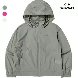 [롯데백화점]아이더 에센셜 여성 경량 립 자켓 바람막이 여자자켓 경량바람막이 (3컬러) DWM24103