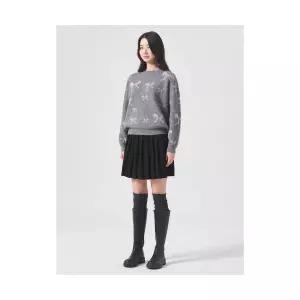 (국내매장정품) 에잇세컨즈 8SECONDS 플리츠 미니 스커트 블랙 354Y27MQD5 156433