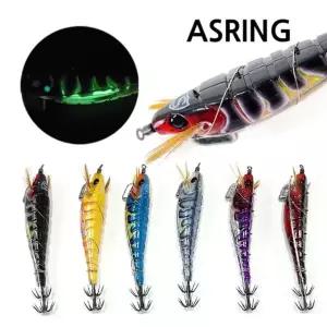 아스링 삼봉에기 한치 UV 케이무라 야광 한치에기 루어 하드베이트