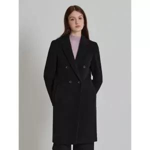 [르오트]울블렌디드 더블 버튼 일자포켓 롱코트_P416544540