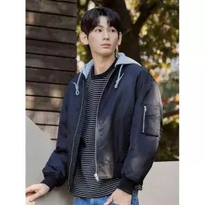 (국내매장정품) 탑텐 TOPTEN 남성 후드 MA-1 점퍼_MSG1JP1006 MSG1JP1006 200166