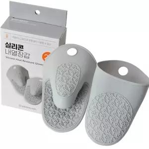 실리콘 주방장갑 2P세트 실리콘 장갑 내열장갑 냄비장갑 손잡이 주방 오븐