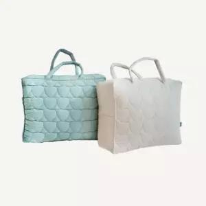 하트 낮잠 누빔가방