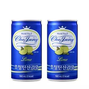 초정탄산수(라임) 190ml X 30캔