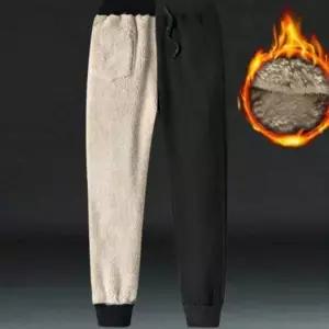 융털 방한바지 러닝 바지 팬츠 겨울 스포츠