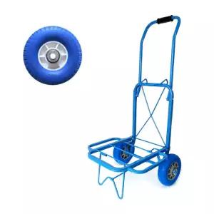 핸들카 구르마 접이식 핸드카트 202 발포바퀴 택배 업소용 핸드카 손수레 밀바 카트