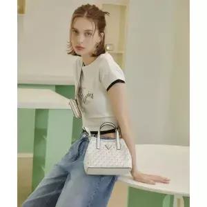 (국내매장정품) 게스 GUESS G웨이브2 G WAVE II 패턴 미니 토트 백 HP2A3A30 235432