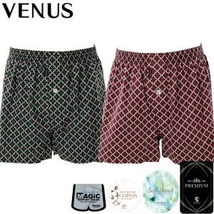 비너스 분리 주머니 그물 망 남성 면 트렁크 100수 순면 기하패턴 데일리 빅사이즈 속옷 ( 95 100 105 110 ) VMP1923M 애플