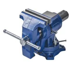 한성 탁상 바이스 360도 회전형 HVS-4R 100mm 고정 작업대 금속 목공 정밀작업