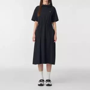 [코오롱스포츠](센텀시티점) 여성 반팔 후드 롱원피스 데이팩 TVTCM25686BLK