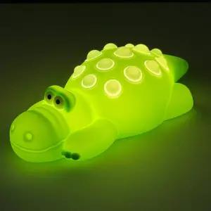 캄네스트 LED 악어 캐릭터 무드등 터치식 실리콘 수면등