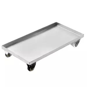 스텐 화분 받침대 인클로저 바퀴달린 선반 이동식