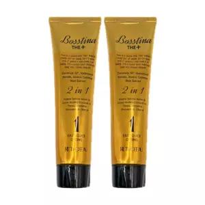 보스티나 더 플러스 7호 다크브라운 (흑갈색) 110ml x 2개 // AO