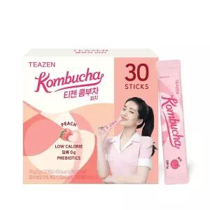 메가커피 티젠 콤부차 피치 5g 30 스틱