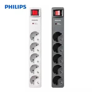 필립스 멀티탭 고용량 과부하차단 프로 서지보호 5구 2M 4000W 멀티 콘센트