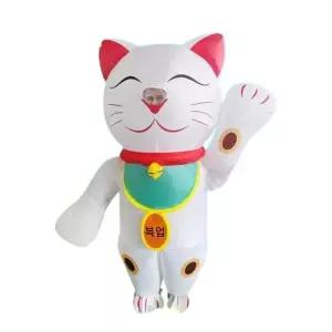 시바견 코스튬 에어슈트 강아지 시바이누 코스프레 인플레이션 풍선 에어수트 닥스훈트 할로윈