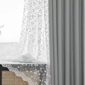 지나송 거실 암막 커튼 브리아나 슈퍼특대형 웜블루 BNS