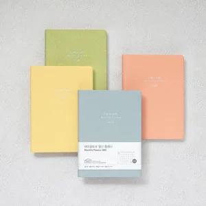 2026 날짜형 먼슬리 플래너 A6먼 노트 수첩 스케줄러 월간 A6 먼러