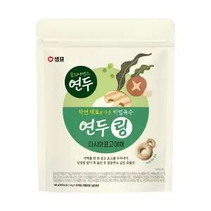 연두링 코인 육수 국물 요리 다시마표고야채 140g MNA