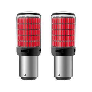 2pcs BA15S P21W 1157 BAY15D T25 7443 회전 신호 전구 Canbus Led 앰버 옐로우 4014 칩셋 150SMD