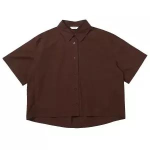 [롯데백화점]쉬즈미스 코튼패치 포켓 반팔 셔츠 SWWSTP22050