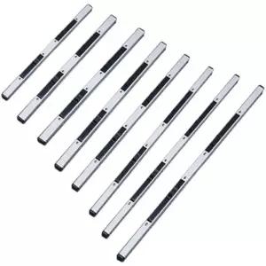 프리미엄 알루미늄 도서관 신문걸이 클립 학습지 홀더 집게 43cm A3용