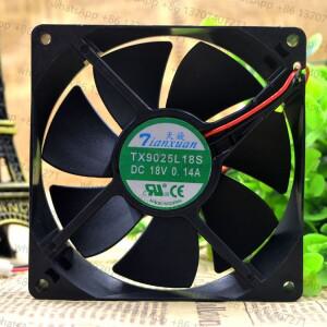 기존 TX9025L18S 18V 0.14A 9CM 9025 냉장고 일정한 온도 캐비닛 열 분산 팬
