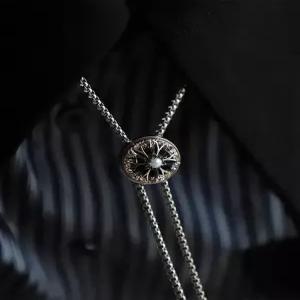 여자 볼로타이 레트로 유니크 디자인 패션 넥타이