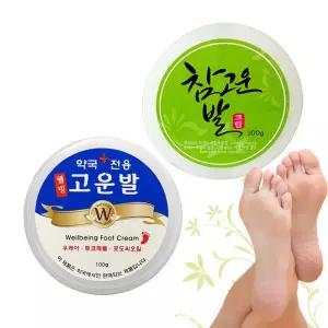 WHB 고운발 크림/참고운발 크림 풋케어 발각질 뒤꿈치 보습 로션 풋 D