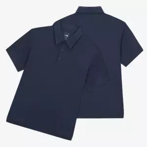 [매장판] 노스페이스 반팔티 남성 올데이 데일리 폴로 티셔츠 미드나잇 네이비 NT7PS08A