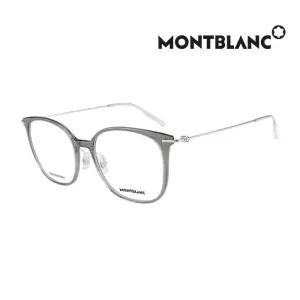 명품 안경테 MB0208OA 002 스퀘어 뿔테 아시안핏 여자 남자 안경