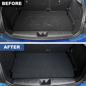 [호환] 미니 쿠퍼 S F65 F66 2024 2025용 스웨이드 리어 트렁크 패드, 악취 방지 카고 라이너 매트 커버 장