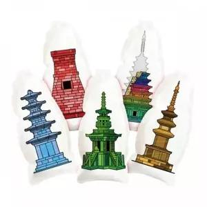 컬러룬 (한국의 문화유산 1탄 5종 5개입) 창의력 상상력 실내놀이