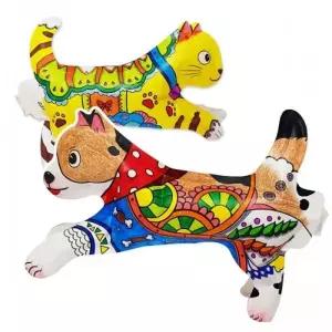 컬러룬 (강아지고양이 10인) (30봉 묶음) 학 나만의 취미 재미