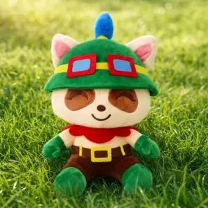 아트박스 드림씨앤씨 [공식정품] 리그오브레전드 롤 티모 시팅 인형 30cm